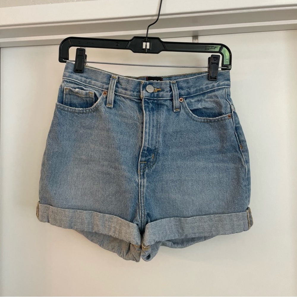 BDG Blue Jean Shorts with Cuffed Hem